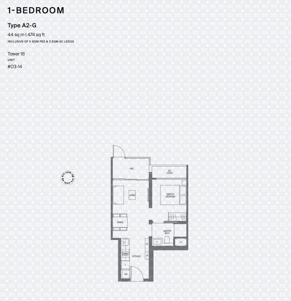 Midtown Modern (D7), Apartment #2057841